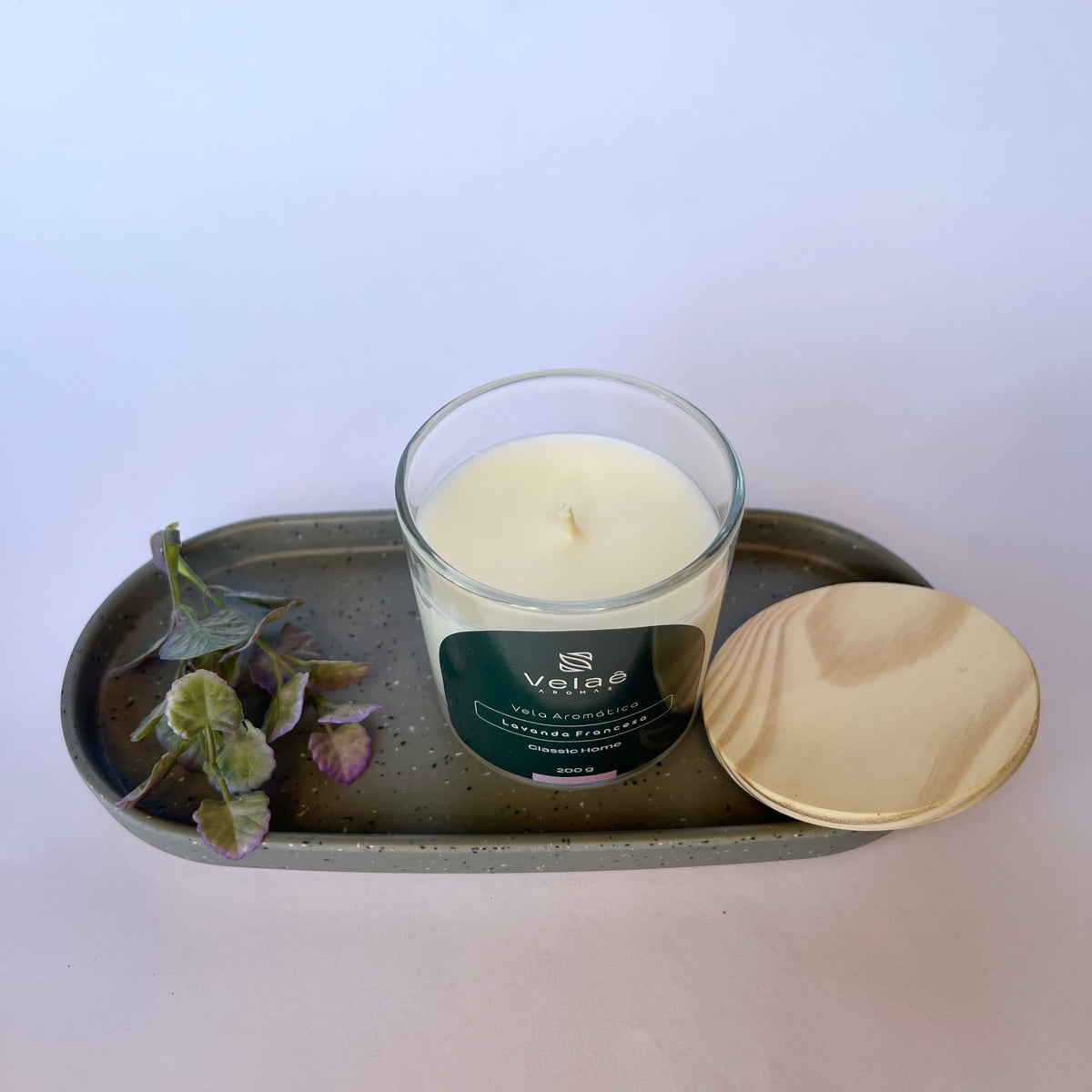 Vela Aromática Classic Home - Lavanda