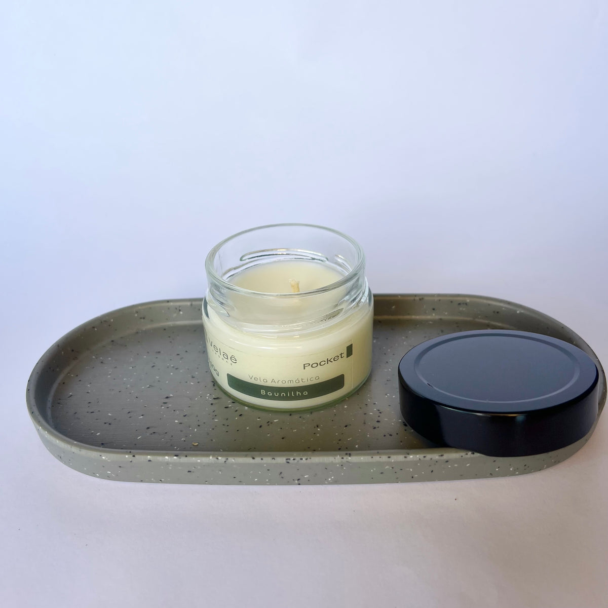 Vela Aromática Pocket - Baunilha