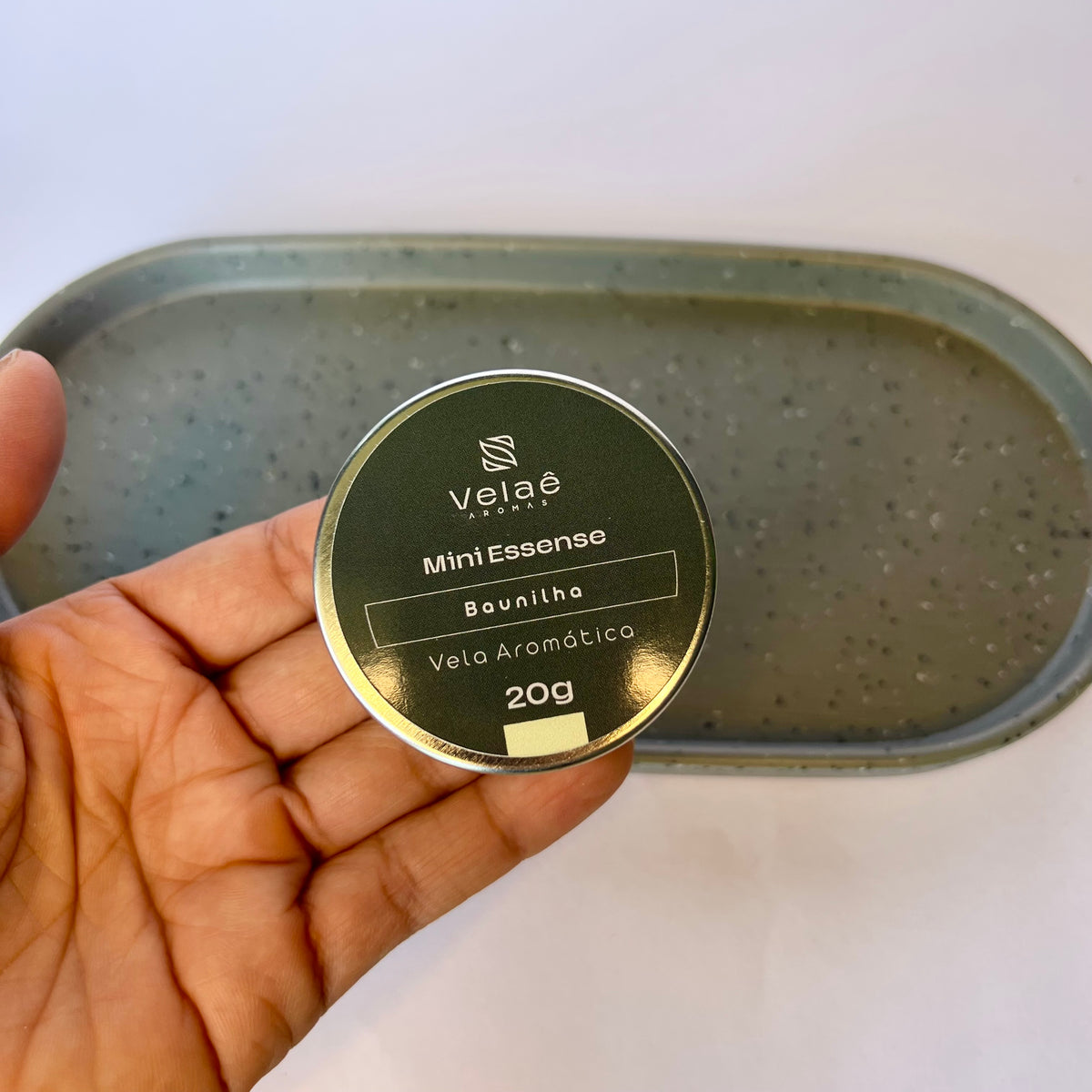 Vela Aromática Mini Essence - Baunilha
