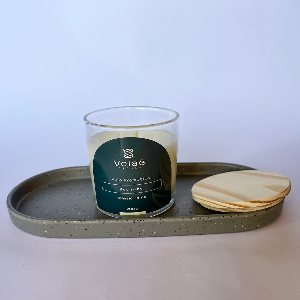 Vela Aromática Classic Home - Baunilha