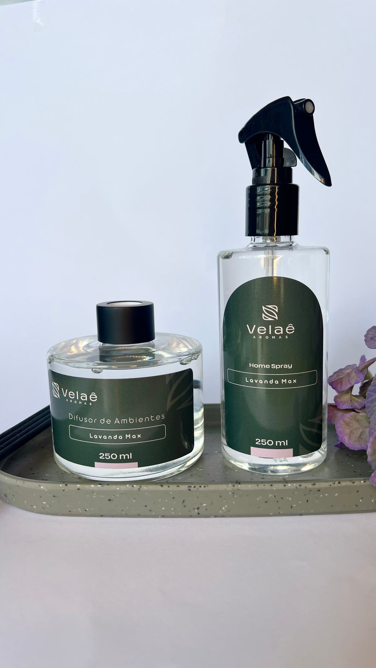Kit Aromatizador e Home Spray - Lavanda